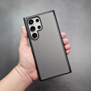 Ốp lưng nhám chống vân tay Likgus TUAN cho Samsung Galaxy S26 S25 S24 S23 S22 Ultra Plus - Viền bảo vệ camera nút bấm kim loại chống sốc