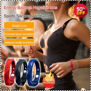 Sports Bracelet Balance Three-dimensionality Radiation Protection Negative Ion Elimination Multi-style