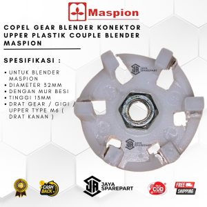 COPEL GEAR BLENDER KONEKTOR UPPER PLASTIK COUPLE BLENDER MASPION