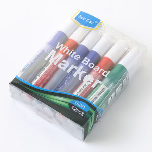 12PCS White Board Marker Ink Refillable Non-toxic And Easy Erase White Board Marker Quality