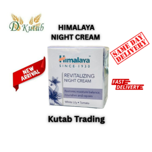 HIMALAYA REVITALIZING NIGHT CREAM WHITE LILY.TOMATO/KRIM MALAM 50 GM