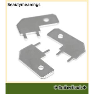 💥💌【Special price】✈️Ready Stock✈ 50ชิ้น4.8 6.3รูปธงใส่แผงวงจร PCB PCB แผ่นประสานมุมรูปตัวแอลความหนา0.8มม. แผ่นเชื่อม