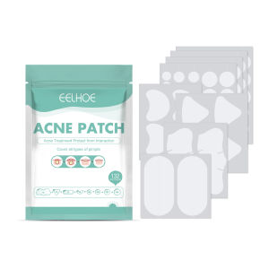 Eelhoe Acne Pimple Patch Fade Acne Mark Mild Non Irritating Acne Healing Repair Patches Blemish Spot Facial Skin Care Tool Invisible Breathable Acne Pimple Remover Hydrocolloid Stickers Professional Covering Absorbing Spot Repair Pad（132pcs/bag）