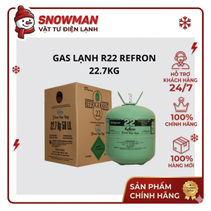 Gas Lạnh R22 Refron Chính Hãng | Gas Máy Lạnh Kho Lạnh Điều Hòa
