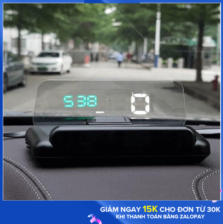 HUD hiển thị tốc độ kính lái C500 ( OBD2 ) - HUD C500 - C500 - HUD Hiển thị tốc độ