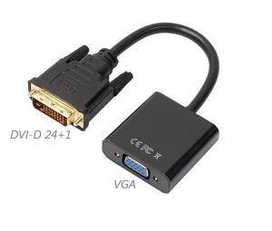 (XỊN) Cáp chuyển DVI 24+1 Sang VGA thích hợp với mọi thiết bị