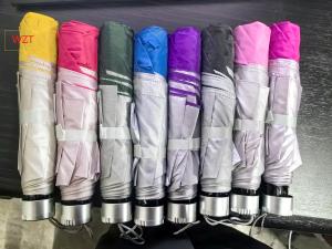3F u-v silver coated umbrella windproof umbrellas Assorted Color coated Manual umbrella high quality