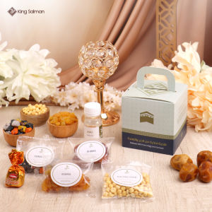 King Salman - Oleh-Oleh Haji & Umroh SHAFA Navy - Gable Box