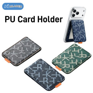 MLADEN Magnetic Wallet Phone Case PU Leather Card Holder Kickstand Stand Cover Untuk Iphone