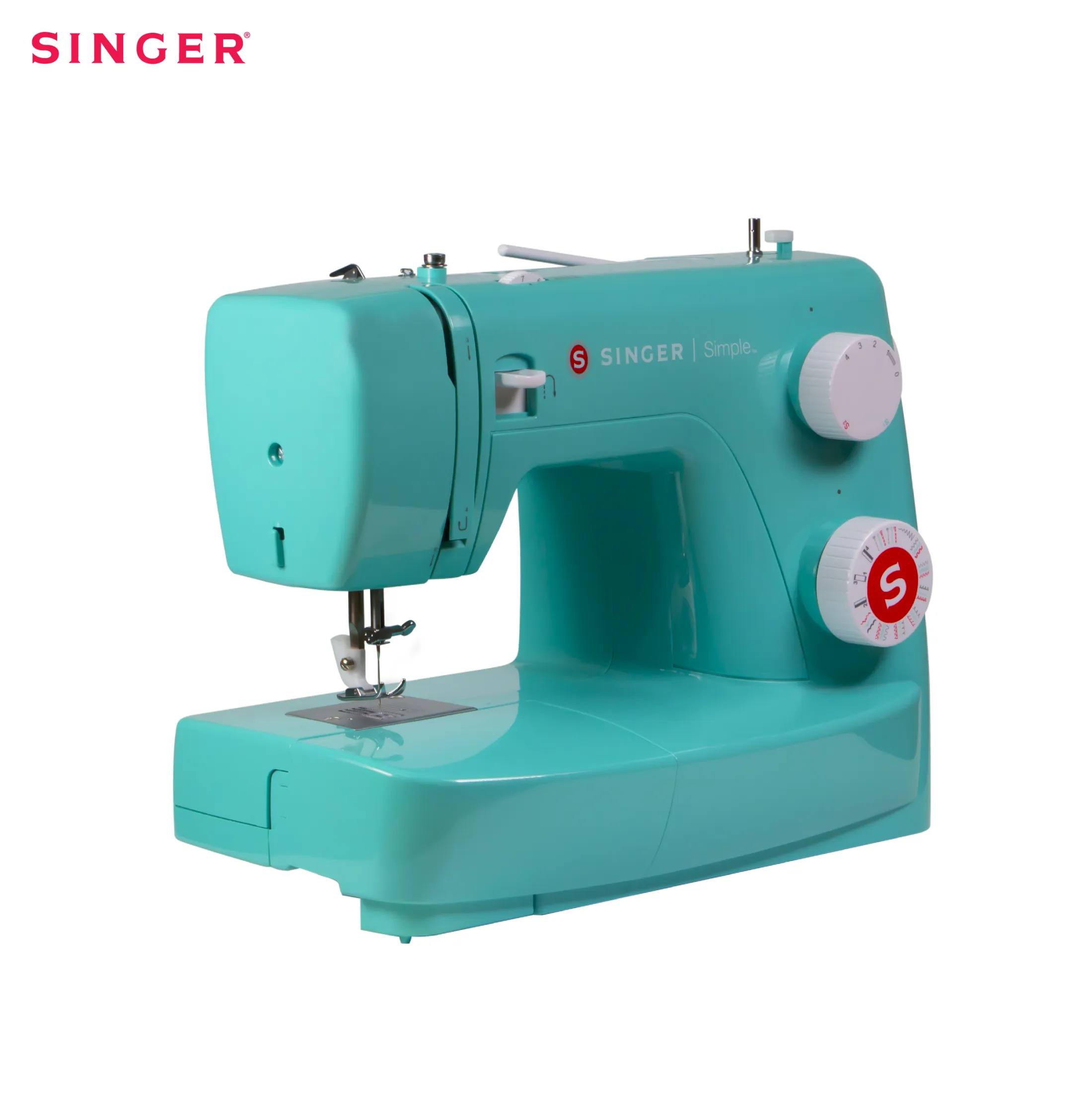 SINGER 3223G จักรกระเป๋าหิ้ว สีเขียว จักรเย็บผ้าไฟฟ้า (ซิงเกอร์)