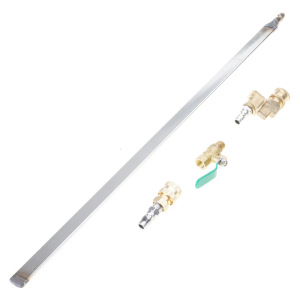 High Pressure Radiator Cleaning Kit With Universal Quick Connection Valves Rotating Joint Suitable For Truck Maintenance