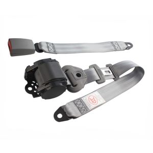Universal 3 Point Retractable Car Seat Belt Bolt Automatic Safety Strap Buckle