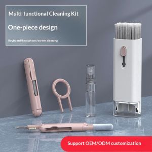 SEA JJT Multifunctional Cleaning Brush for Keyboard Phone Earphone and Computer Dust Removal - Efficient All-in-One Cleaner