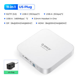 ORICO M.2 NVME SATA 2.5inch SATA Enclosure Type-C Docking Station for M2 M3 Mini Studio USB3.2 Gen2 SD/TF