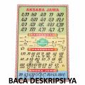 Poster Edukasi Aksara Jawa 35x50cm - 1 Lembar. 