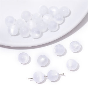 10-20Pcs 8Mm Màu Sắc Tươi Sáng Nhựa Mèo Của Hạt Mắt Cho Vòng Cổ Vòng tay Bông Tai đồ trang sức thủ công làm thủ công Làm Hạt