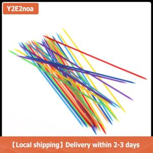 【Local shipping】 30pcs set Classic Plastic Pick Up Sticks Set Traditional Game Toy