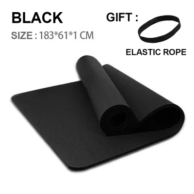 20MM NBR Yoga Mat Non Slip Thick & Soft Comfortable for Exercise