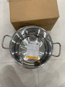 Nồi inox 430 Fivestar Nắp Kiếng Size 26cm