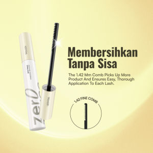 WARDAH Mascara - Hi-Impact Volumizer Mascara - Anti-Gravity Iron Mascara - Wardah Zero Trace Mascara Remover - Bulu Mata Lentik Tebal Panjang Natural - Maskara Jigrak - Mascara Ringan Tahan Lama 24 Jam Smudgeproof Waterproof No Clumpy - Makeup