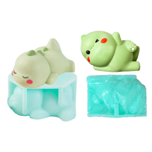 Dinosaur Figurine Silicone Molds Chocolate Molds Cake Fondant Molds for Making Soap Chocolate Epoxy Resin Project