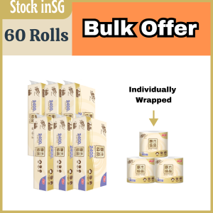 [Bulk Offer] 60 ROLLS Breeze清风 2400 (3 Ply) Wood Pulp Tissue Roll