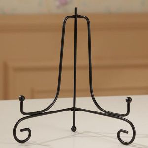 LOVWK ชั้นวาง โลหะ ที่เก็บของ รูปถ่าย หนังสือ สำหรับบ้าน ขาตั้งเหล็ก ขาตั้งจอแสดงผล ที่วางจานชาม ที่ใส่กรอบรูป