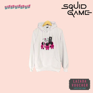SQUID GAME Hoodie Pullover Sweater Jaket NETFLIX KOREA CLOTHING BRAND ICON