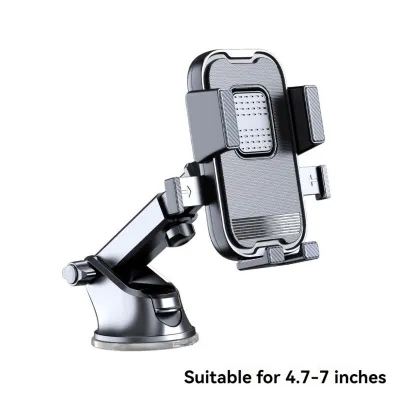 Mobile Phone Holder Suction Cup Air Outlet Car Navigation Car Holder Multi-Function Console Silicone Gravity Center