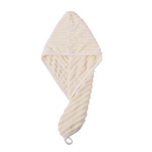 【พร้อมสต็อก|ส่งจากกทม】 ใหม่รูปแบบคลื่นหมวกผมแห้งผ้าขนหนูหนานุ่มการดูดซึมน้ําที่แข็งแกร่งน่ารักแห้งเร็ว