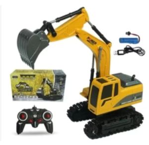 JS Mainan Rc Truck Kontruksi Kendaraan Mobil Besar Remote Control Excavator Kombinasi Kendaraan Rc Dump Truck Rc Molen