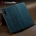 PU [2 slot card] Foldable split book [functional bracket] Xiaomi Mi9 Mi9T Classic magnet wallet Suitable for Redmi Luxury flip cover protective case K20 Note 8 10 CC9 Pro. 