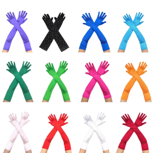 1 cặp tinh vi thạch găng tay trang phục dự tiệc găng tay Găng tay thời trang găng tay cho đám cưới quả bóng và sự kiện đặc biệt