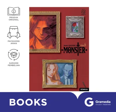 Komik Akasha : Monster 06 (Naoki Urasawa)