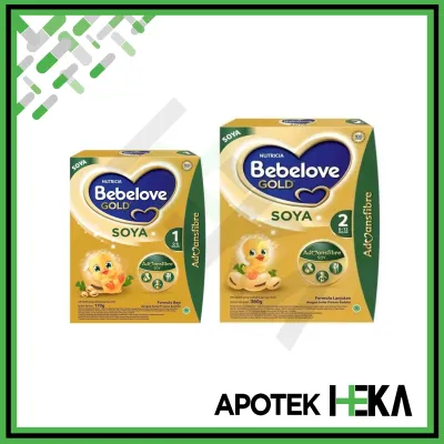 Bebelove Gold Soya 170 g / 360 g - Susu Formula Protein Kedelai