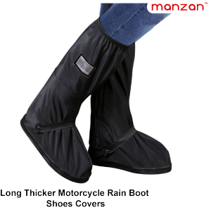 Motorcycle Long Rain Shoe Cover Good Quality Light Weight