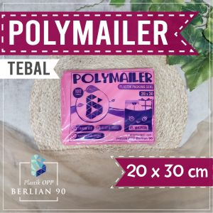 Plastik Polymailer Pink 20 x 30 cm / Plastik Packing lem seal / Plastik Olshop