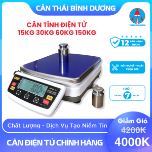 Cân điện tử 15kg 30kg 60kg 150kg thiết kế đặt biệt biến hóa thành 2 dạng cân trọng lượng và cân bàn tùy theo nhu cầu