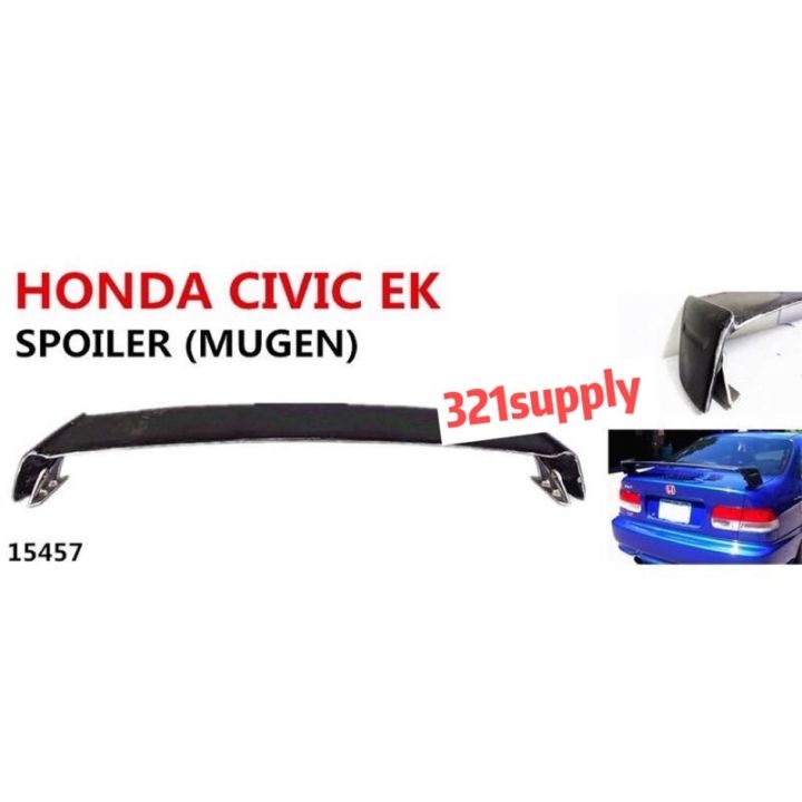 HONDA CIVIC EK SPOILER (MUGEN) (MINI GT WING) FIBER
