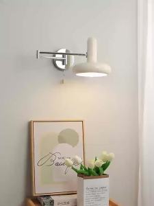 Nordic Modern Retractable Rotatable Swinging Retractable Wall Lamp Bedroom Bedside Lamp Sliding Reading And Working Lamp