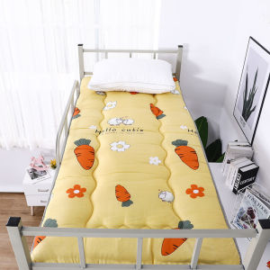 Foldable Sleeping Mattress Pad foldable form thickened construction adds a padded sleeping layer in the selected size for bedroom dormitory bunk bed or floor bedding sleeping mattress