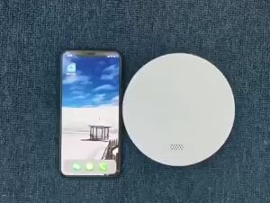 SCDF Listed Smoke Detector Wireless 10 Year Battery Home Smart Life Tuya WiFi Mobile App Fire Alarm