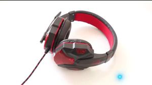 LED Pro Gaming Headset Extra Bass Headphone AUX Wired Earphone Handsfree With Mic For Laptop PC Computer Desktop