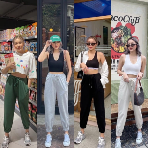 PRETTY STYLES - Fashion Jogger Wanita JOGGER WARM Fashion Kekinian Celana Panjang Jogger Wanita Celana Santai