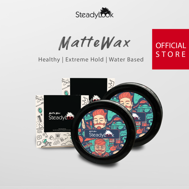 Steadylook】 The Steady Look Matte Wax Hair Styling Clay Clay