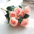 Bunga Mawar Persian Artificial Buket Bouquet Bunga Palsu Plastik Buatan Imitasi Hias Dekor BG134. 