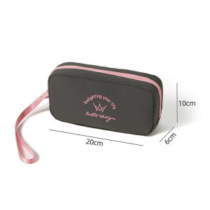 *SG SELLER* Compact Premium Toiletry Bag|Waterproof inner Pocket|Dry & Wet Separate Storage