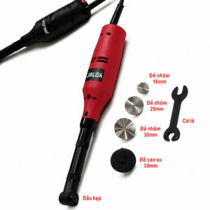 JINLIDA Máy mài góc 90 độ cầm tay đa năng – đánh bóng chà ron gạch khắc và xử lý khuôn mẫu