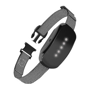 HamshMoc Smart Dog Collar Electric Anti-Bark Adjustable Pet Collar Waterproof Automatic Stop Barking USB Charge For Dogs Training