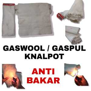 Glaswol Knalpot Racing Anti Bakar Putih Gasbul Knalpot Racing Glasswool Knalpot Anti Bakar Serat